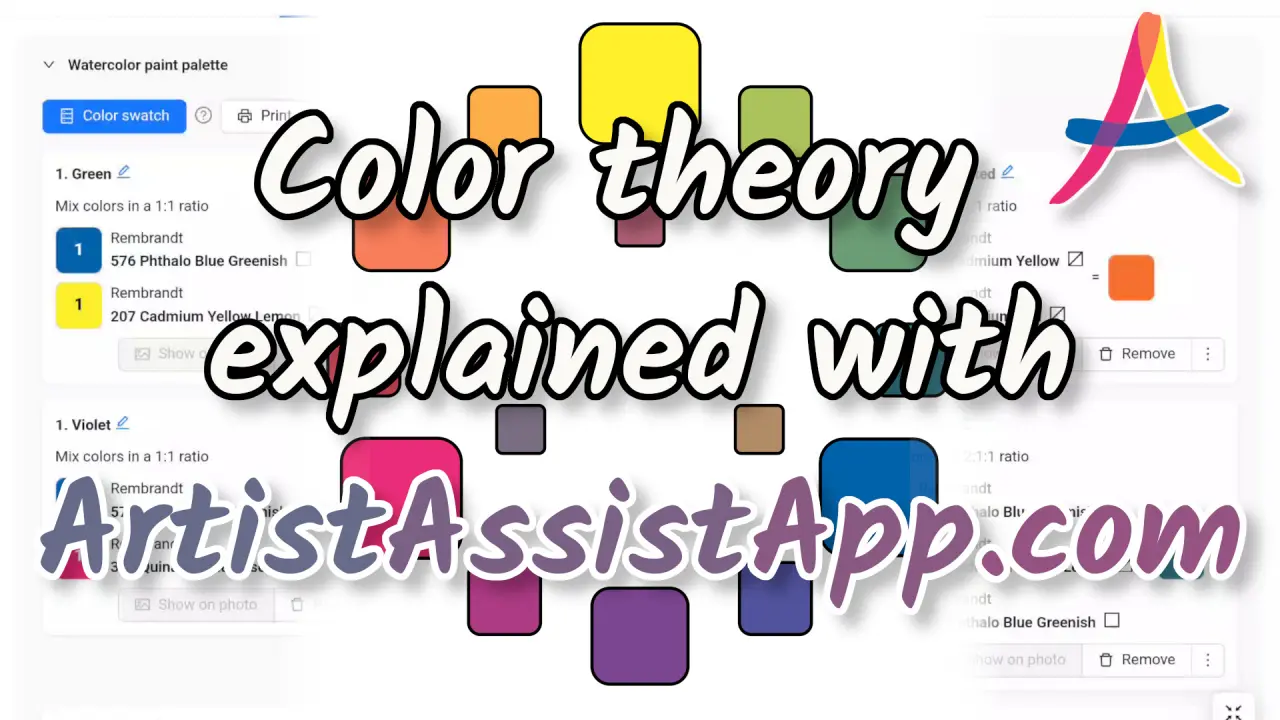 Color Theory Explained in Under 5 Min with ArtistAssistApp