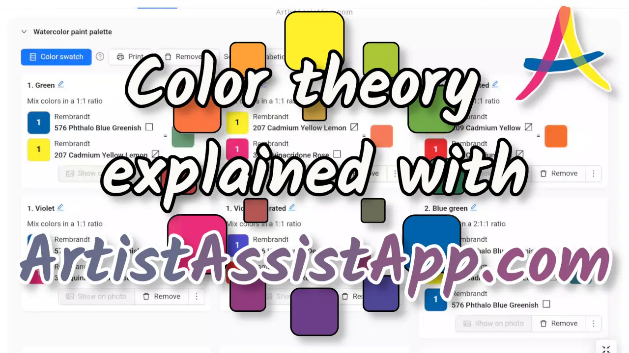 Color Theory Explained in Under 5 Min with ArtistAssistApp