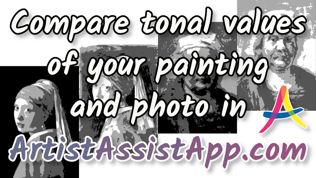 Compare Tonal Values (Painting vs. Reference) in ArtistAssistApp