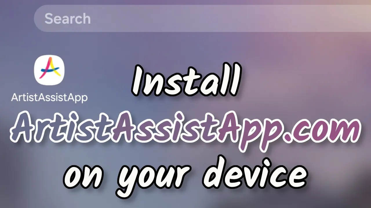 Install ArtistAssistApp on Your Device for Offline Access