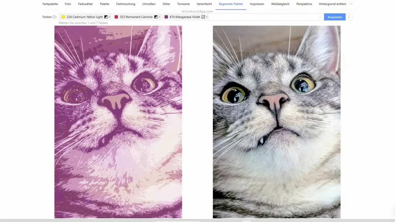 Mastering limited palettes in ArtistAssistApp