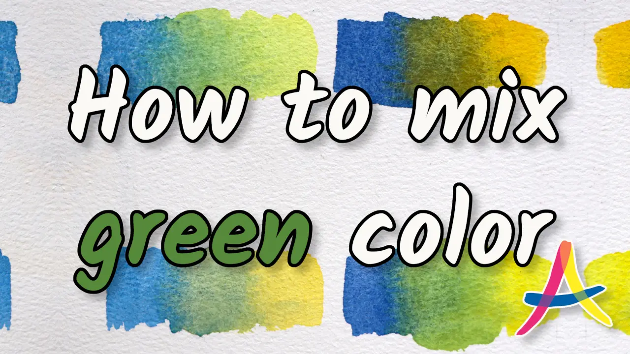 How to Mix Green Color for Leaves, Trees, and Grass