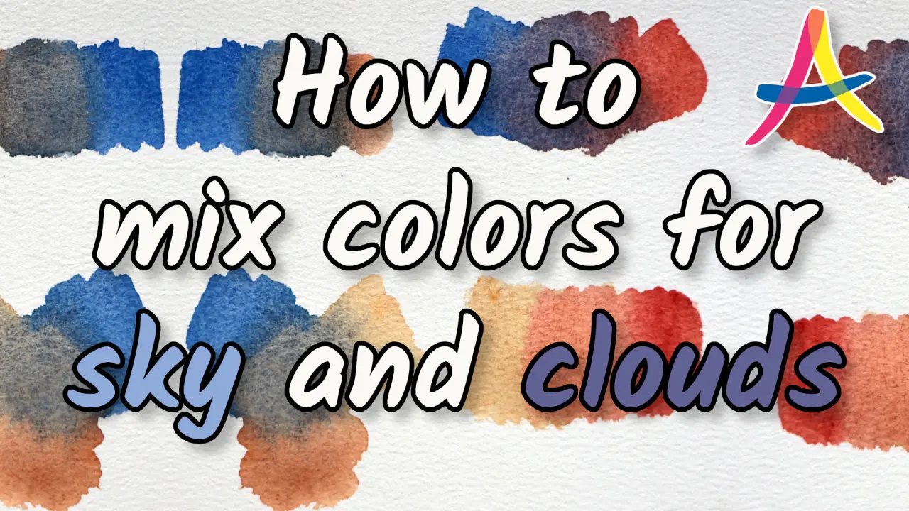 How to Mix Colors for Sky, Clouds, and Sunset or Sunrise