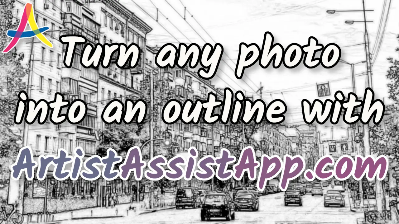Create Outlines from Photos With ArtistAssistApp (Easy Method)